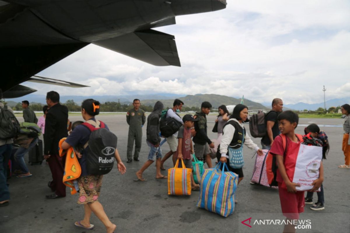 Polri: 106 warga yang sempat mengungsi telah kembali ke Wamena