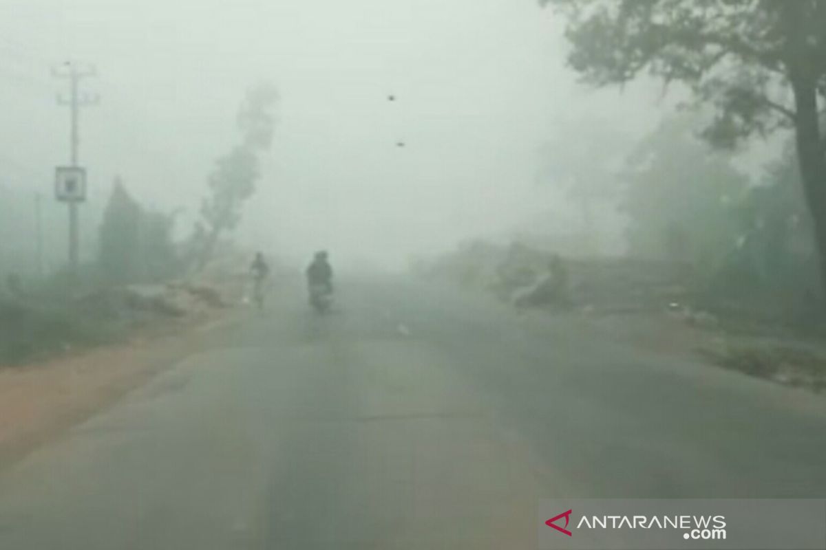 BMKG imbau masyarakat Palembang waspadai kiriman asap