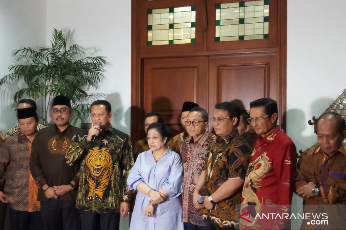 MPR undang Megawati  hadiri pelantikan presiden-wapres terpilih