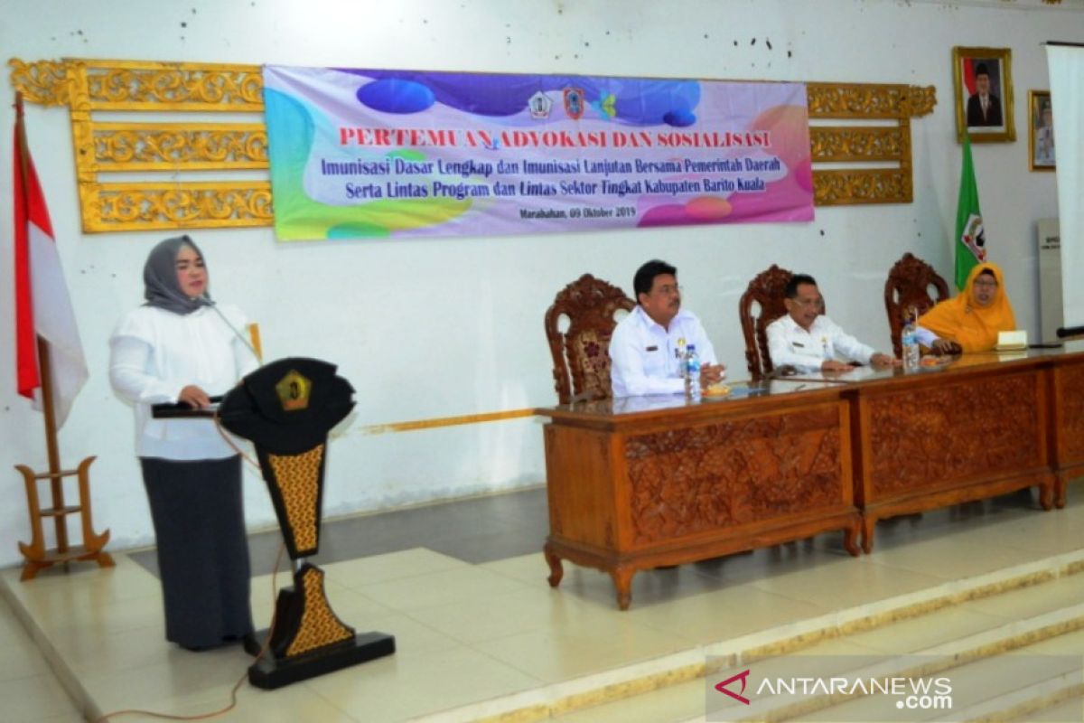 Bupati : Imunisasi upaya mencapai MDGs