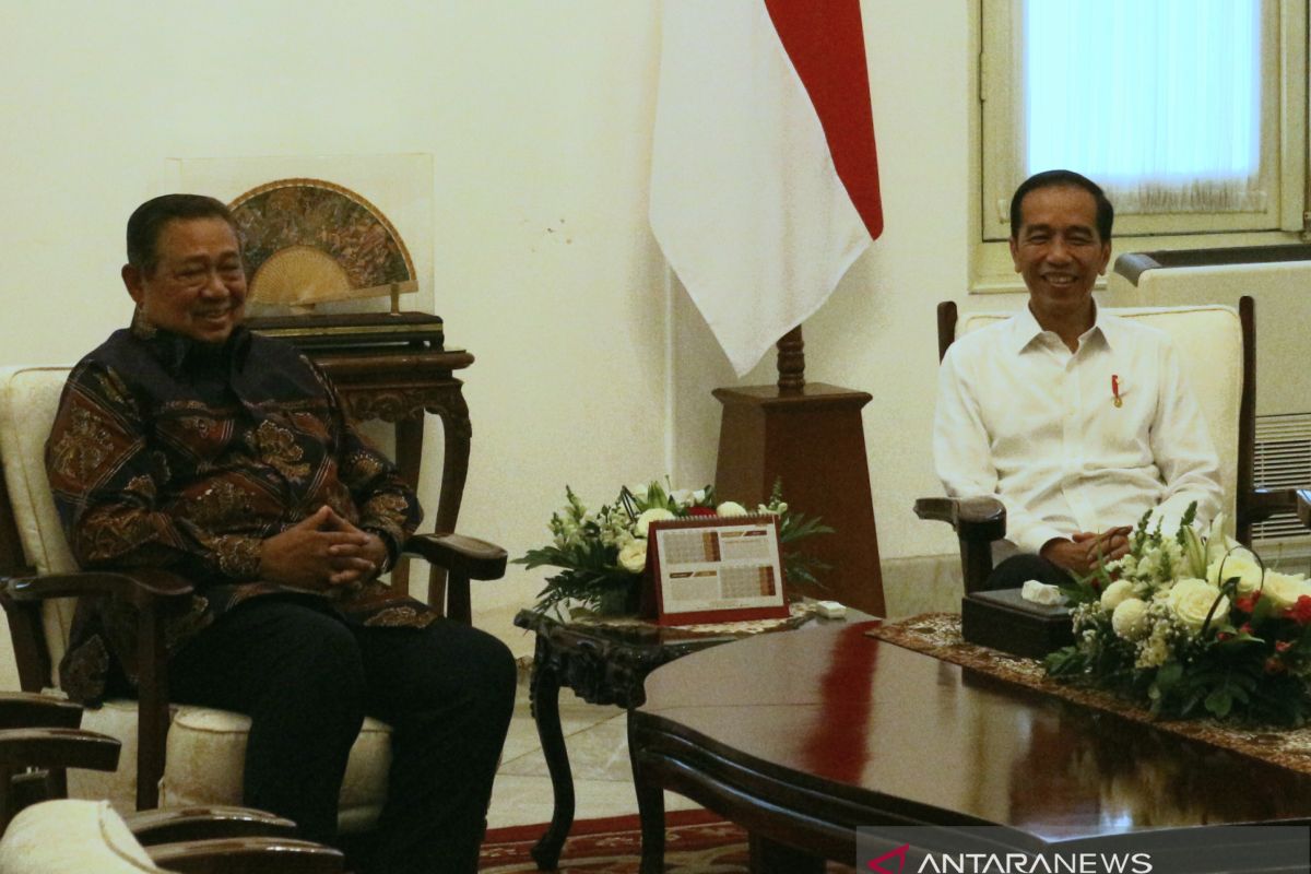 Jokowi, SBY meet to discuss Indonesia's current political state