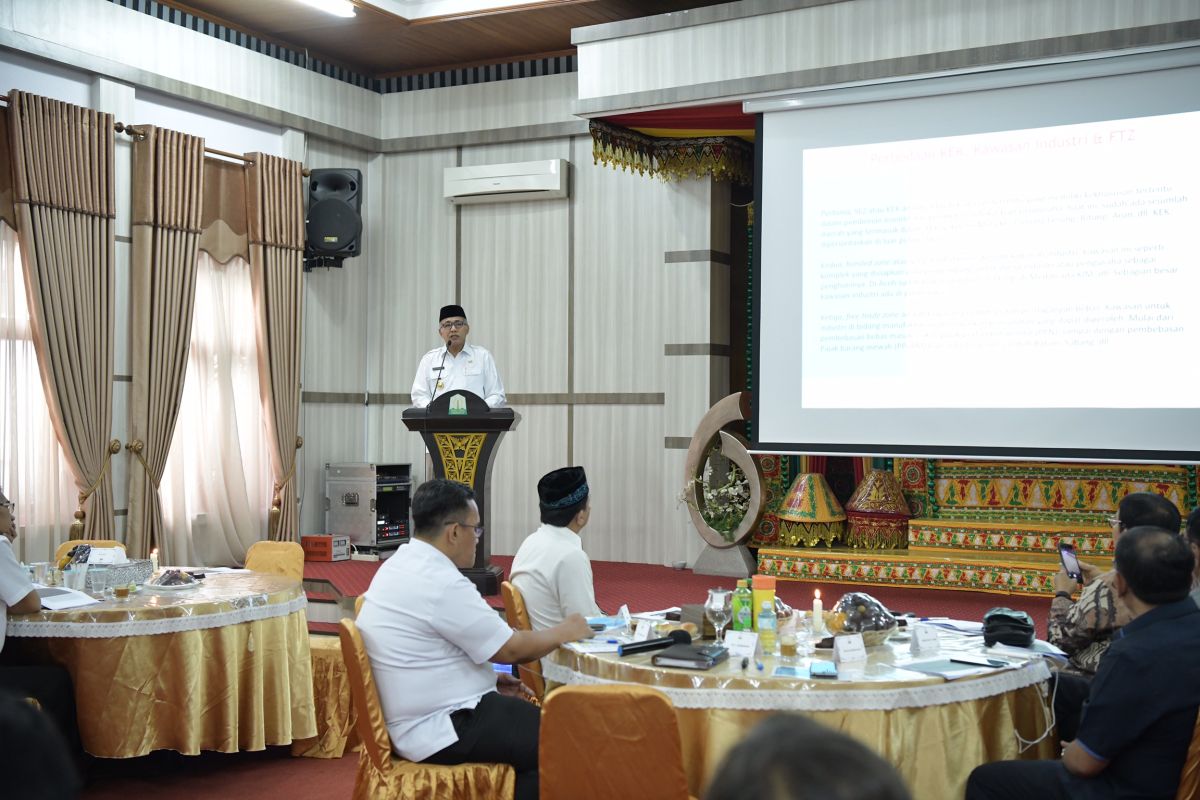 Pemerintah Aceh usulkan tiga kawasan ekonomi khusus di pantai barat selatan