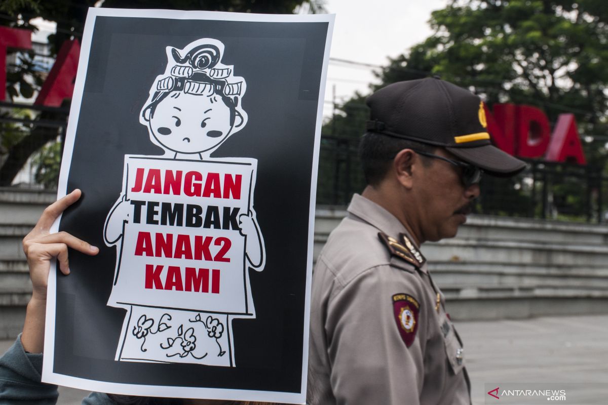 Data LBH Pers: Tindakan represif polisi meningkat di 2019