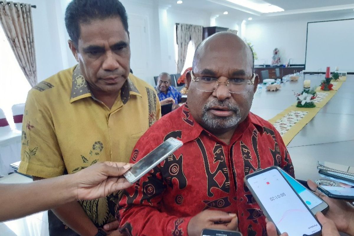 Gubernur Papua mengapresiasi Pemkab Lanny Jaya berdayakan pengungsi Nduga
