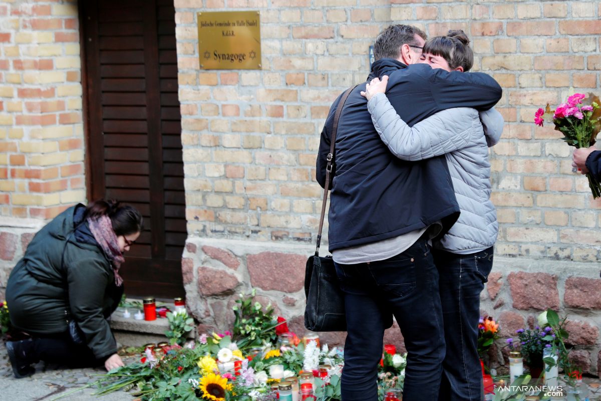 Pelaku penyerangan  sinagoga Jerman hadapi hukuman penjara seumur hidup