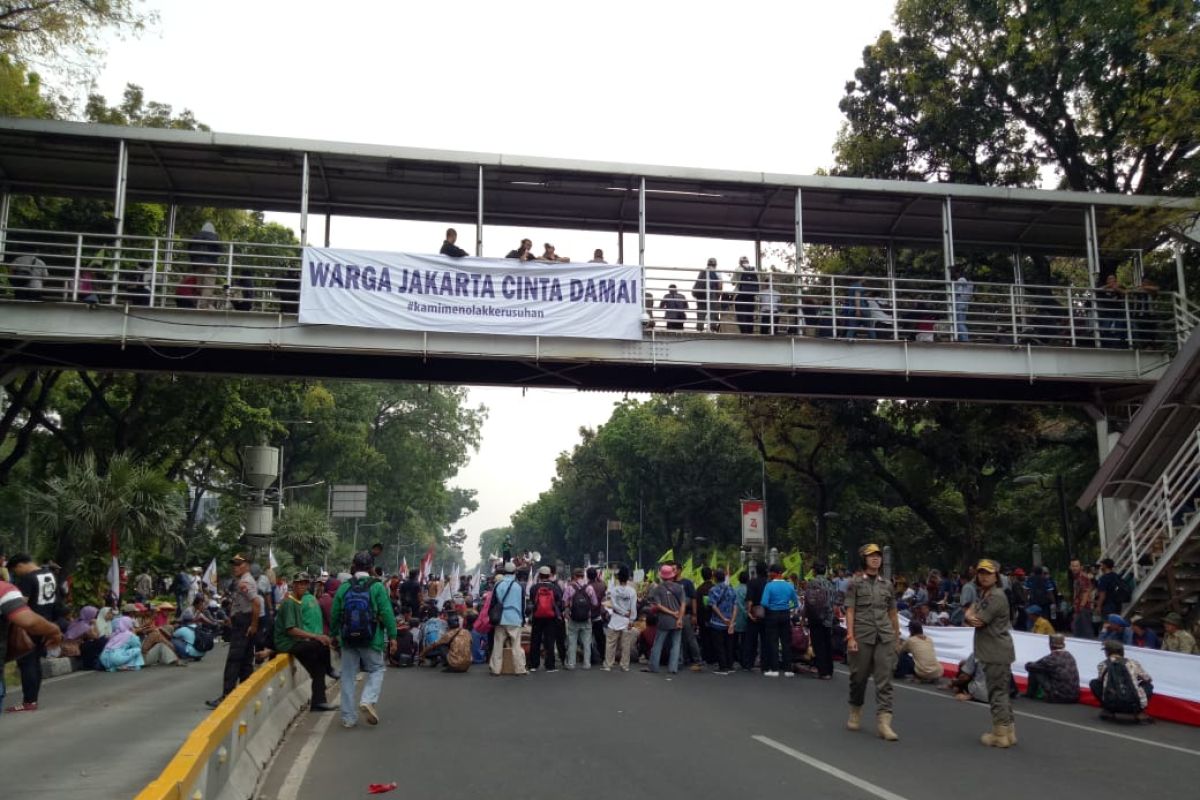 Terkait rencana aksi petani, polisi alihkan lalu lintas di sekitar Istana Presiden