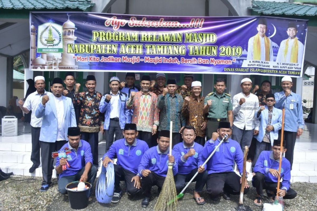 Wabup Aceh Tamiang dorong relawan masjid bangkitkan kepedulian  pemuda