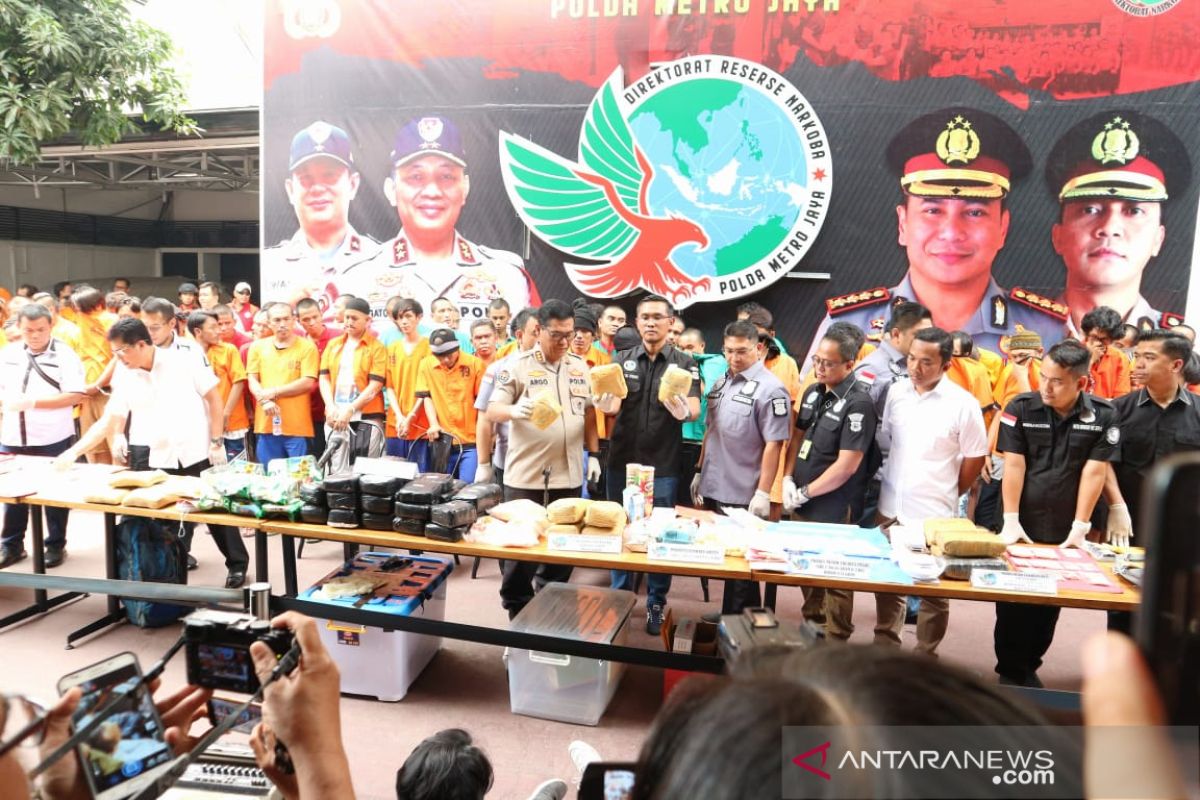 Polda Metro Jaya tangkap 410 orang dalam Operasi Nila Jaya 2019