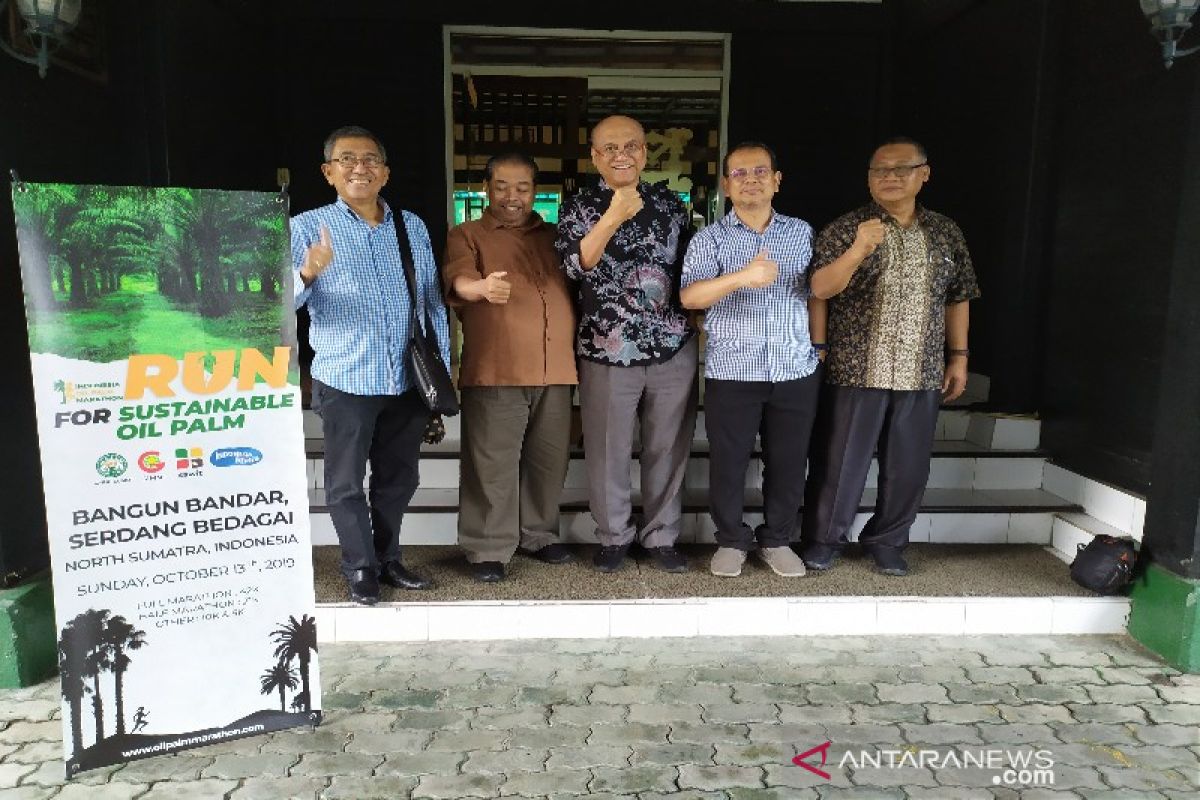 Sebanyak 26 pelari asing ikut Indonesia Palm Oil Marathon 2019