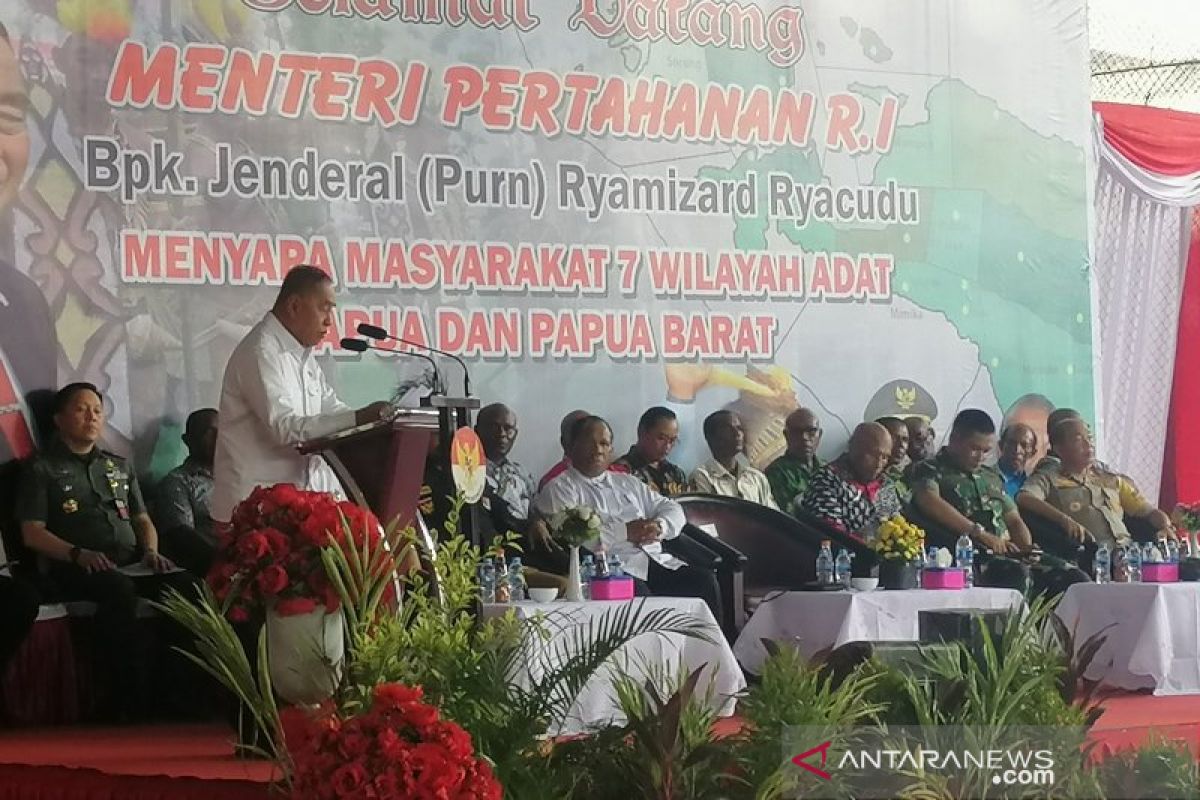 Ryamizard tegaskan Papua bagian integral Indonesia