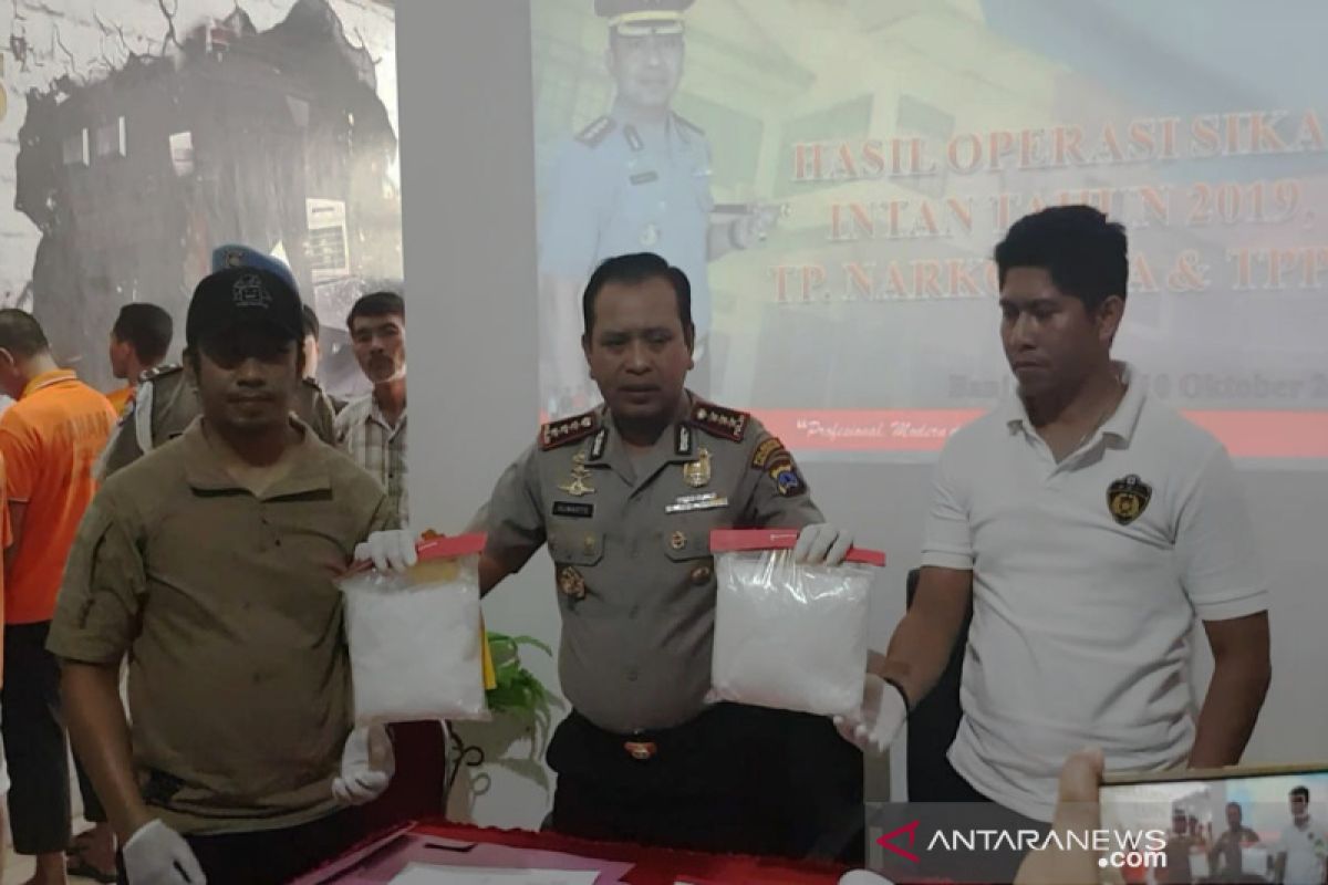 Ungkap kasus sabu-sabu 2,7 kg, Polresta Banjarmasin selamatkan 41.850 jiwa