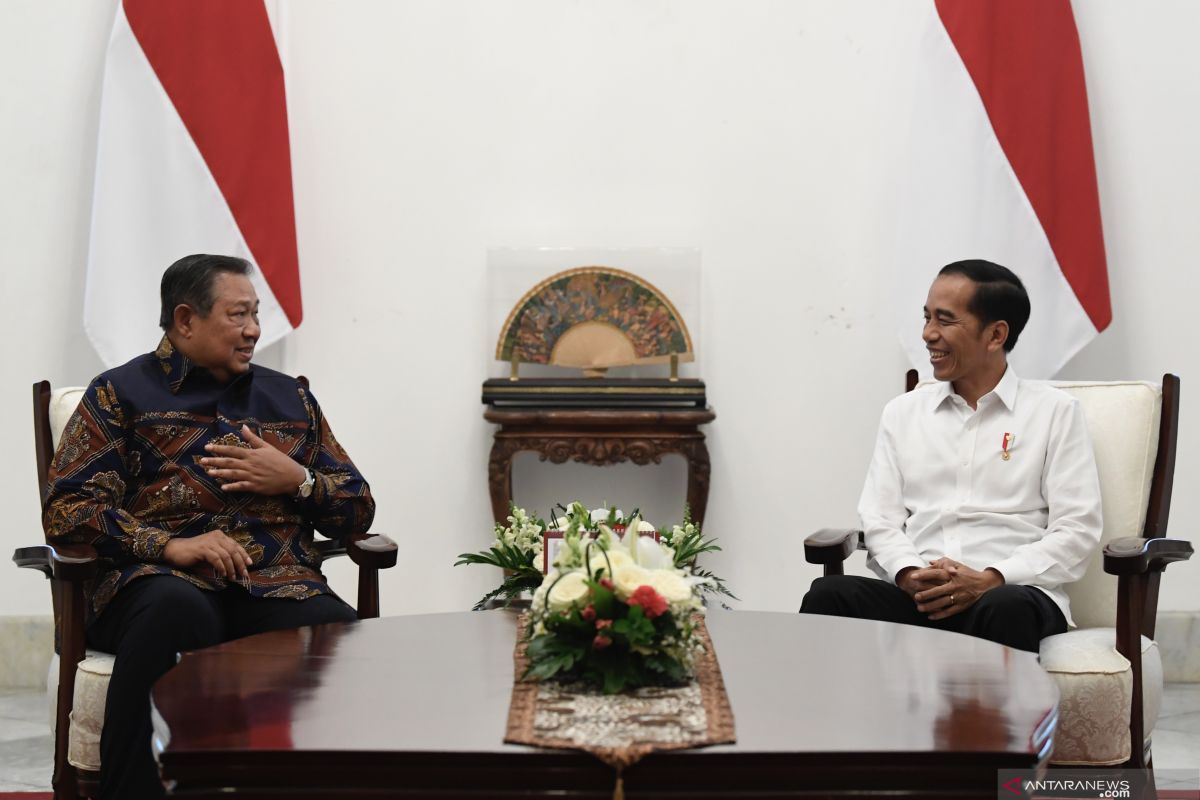 Jokowi dan SBY bahas kondisi politik bangsa