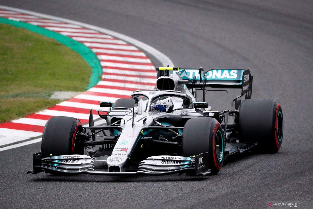 Bottas bukukan waktu tercepat di  FP1 GP Jepang