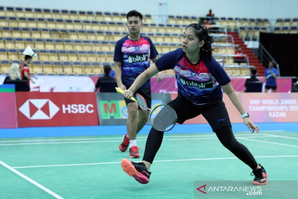 Pebulu tangkis putri ganda campuran Indah Jamil targetkan juara di Kejuaraan Dunia Junior