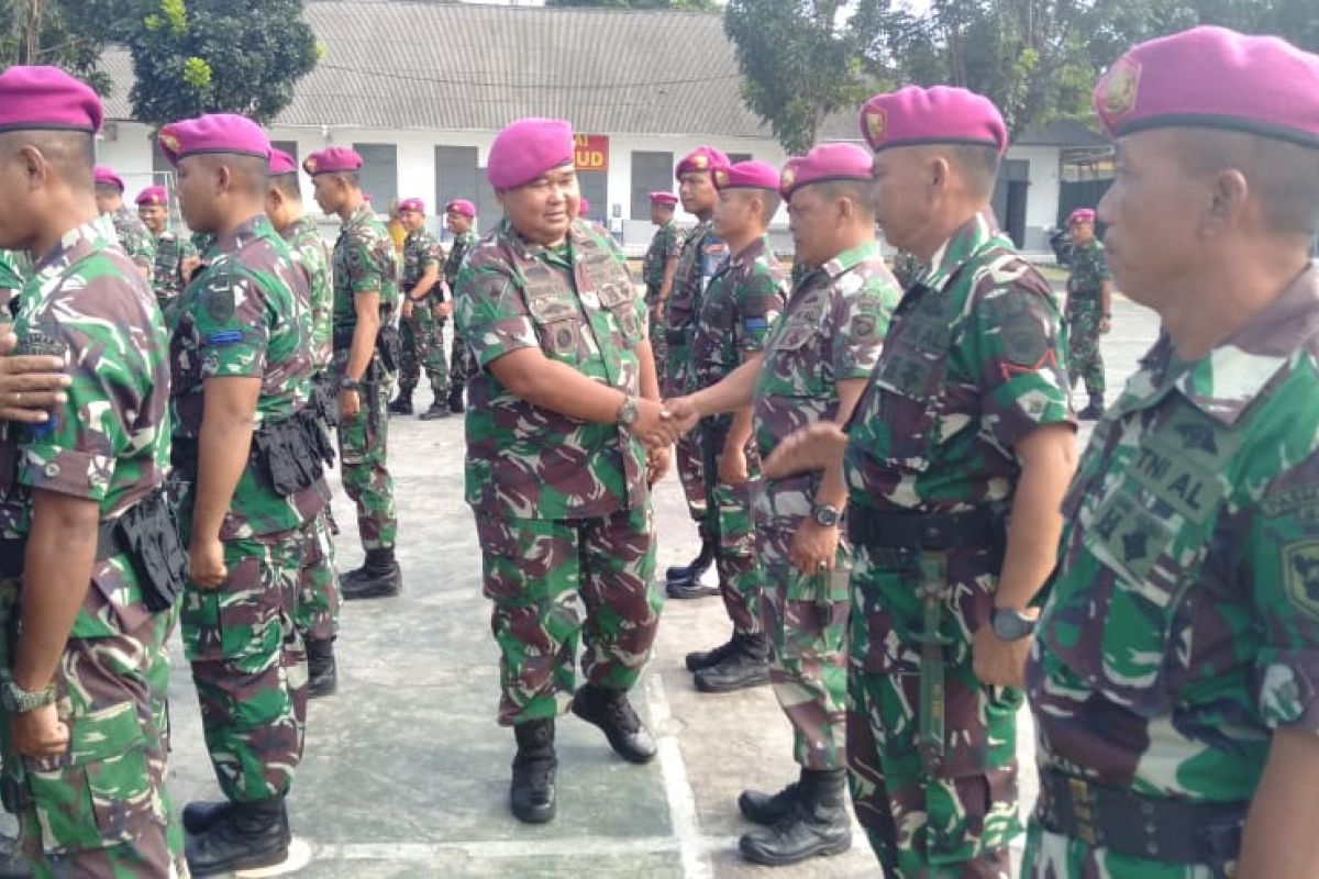 Yonmarhanlan VIII Bitung berangkatkan 27 atlet Prajurit ke Lampung