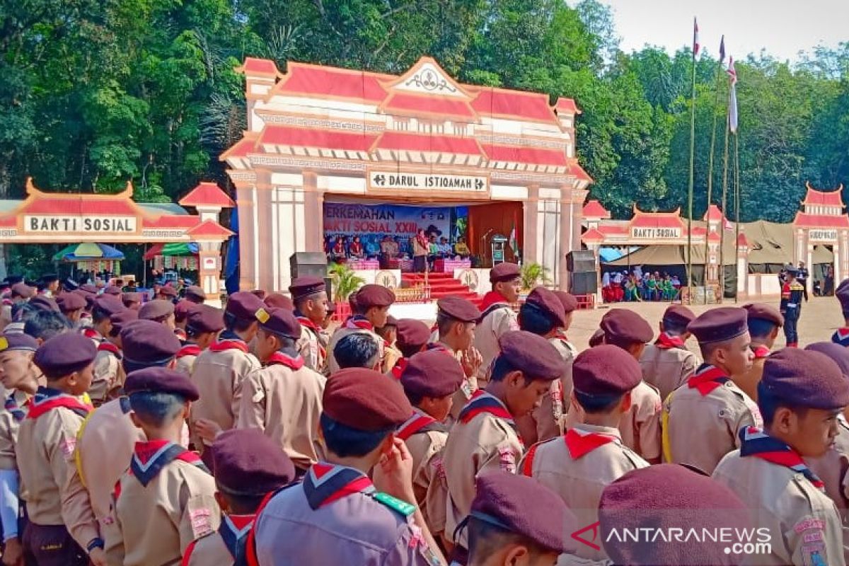 Ponpes Darul Istiqamah Putra gelar perkemahan baksos ke-23