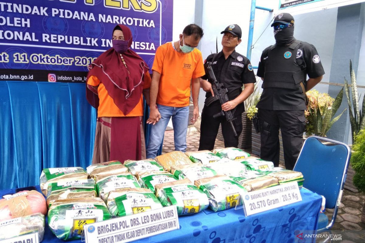 BNN gagalkan peredaran 20,57 kg sabu-sabu di rumah oknum sipir  Lapas