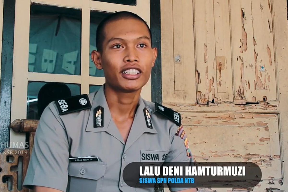 Kisah anak buruh pasir berhasil jadi polisi