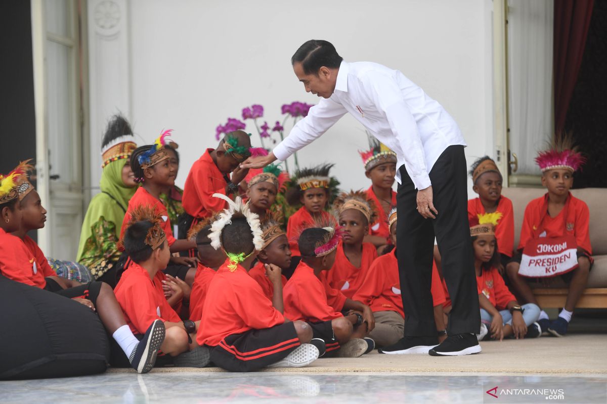 Presiden Jokowi sebut pemerintah akan evaluasi Otsus Papua