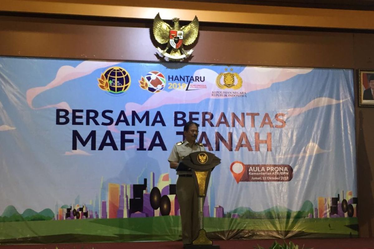 Menteri Agraria: Mafia tanah hambat investasi Rp50 triliun