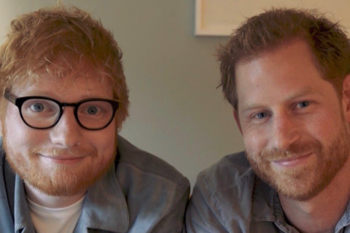 Ed Sheeran dan Pangeran Harry promosikan kesehatan mental