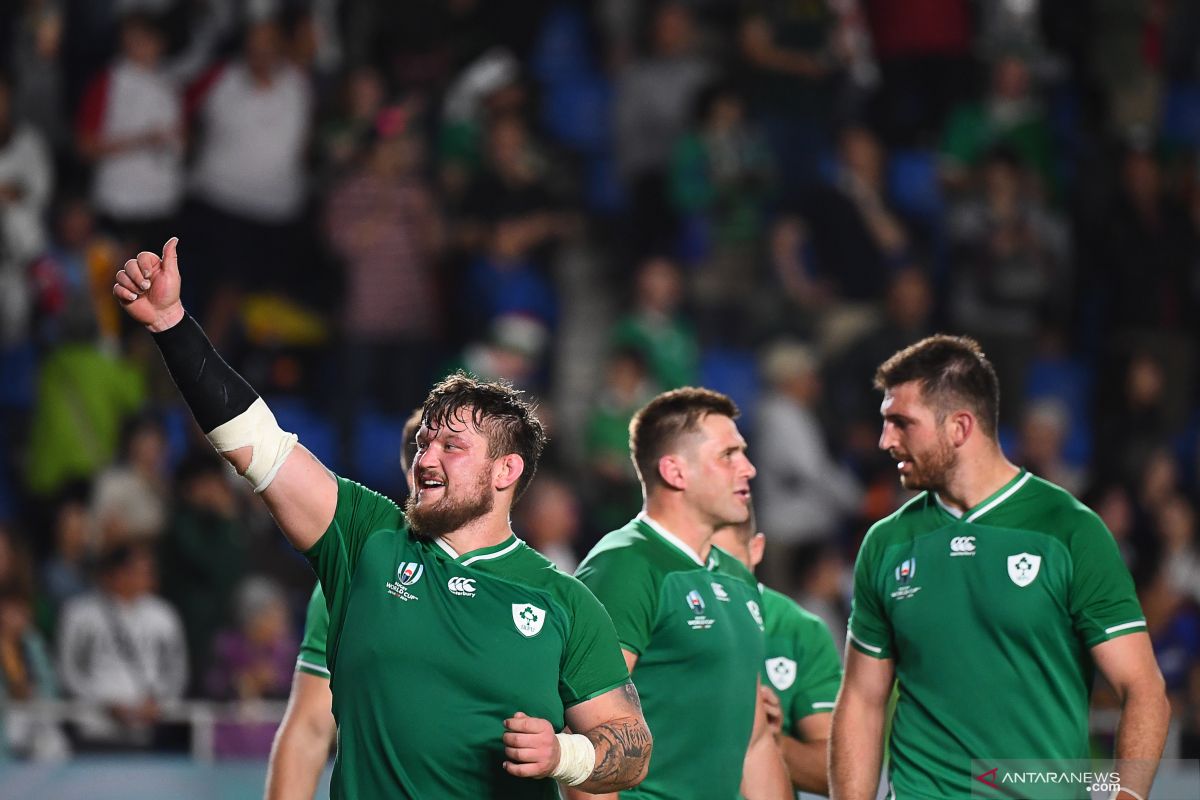 Irlandia kunci tiket perempat final setelah pecundangi Samoa