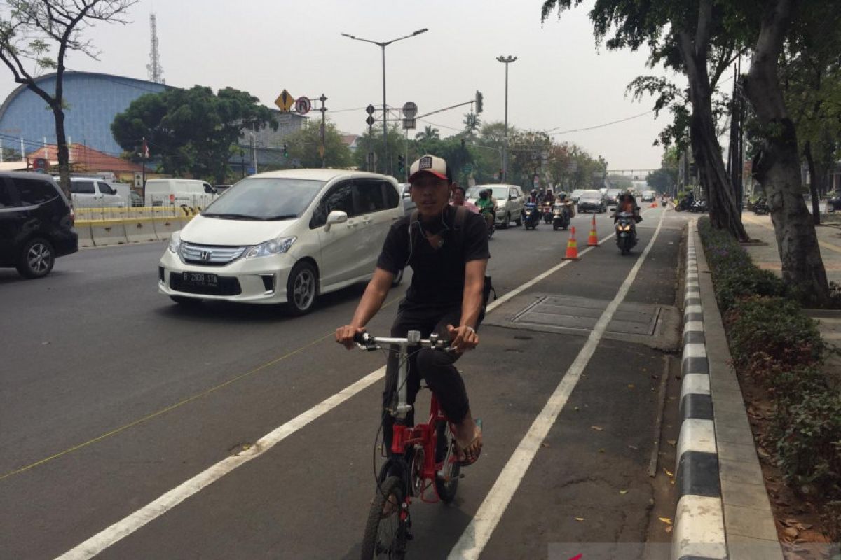 Pelanggar jalur sepeda akan kena tilang mulai 20 November 2019