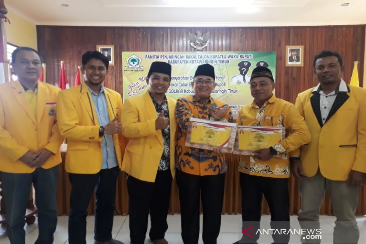 Duet birokrat provinsi dan kepala desa ramaikan persaingan pilkada Kotim