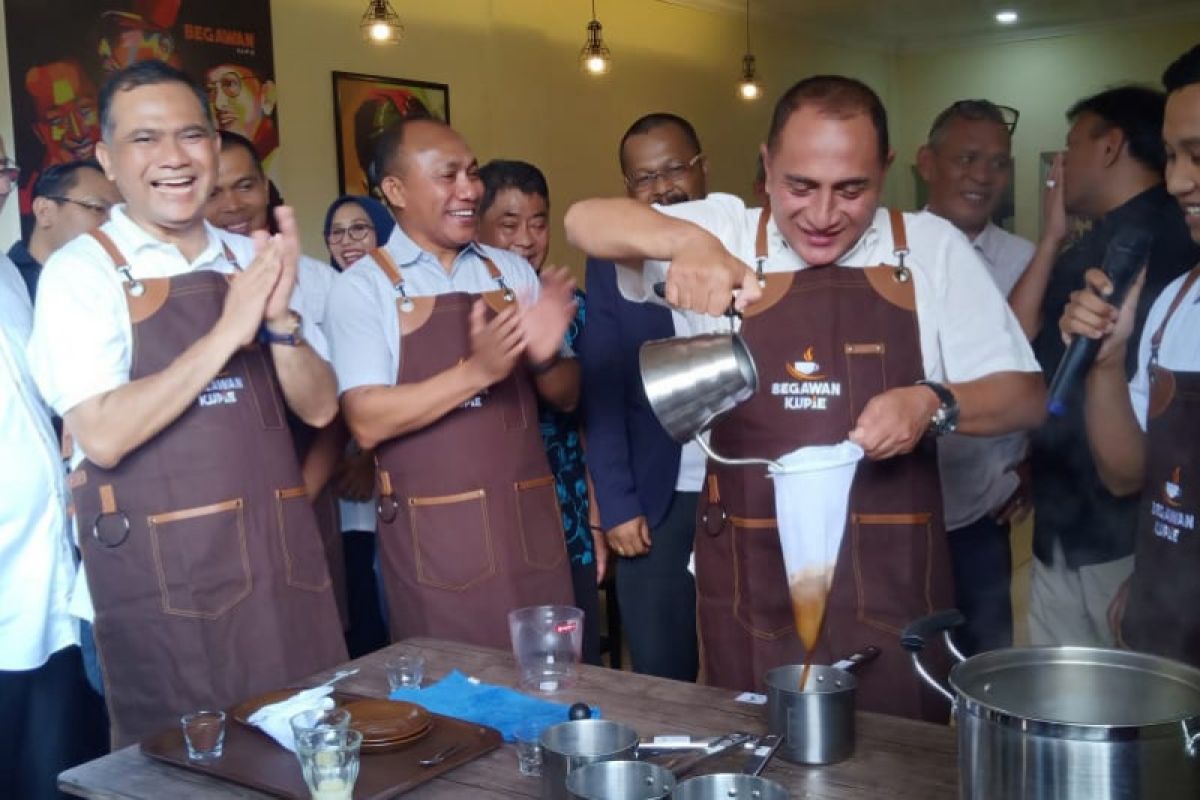 Edy Rahmayadi promosikan kopi Mandailing di Batam