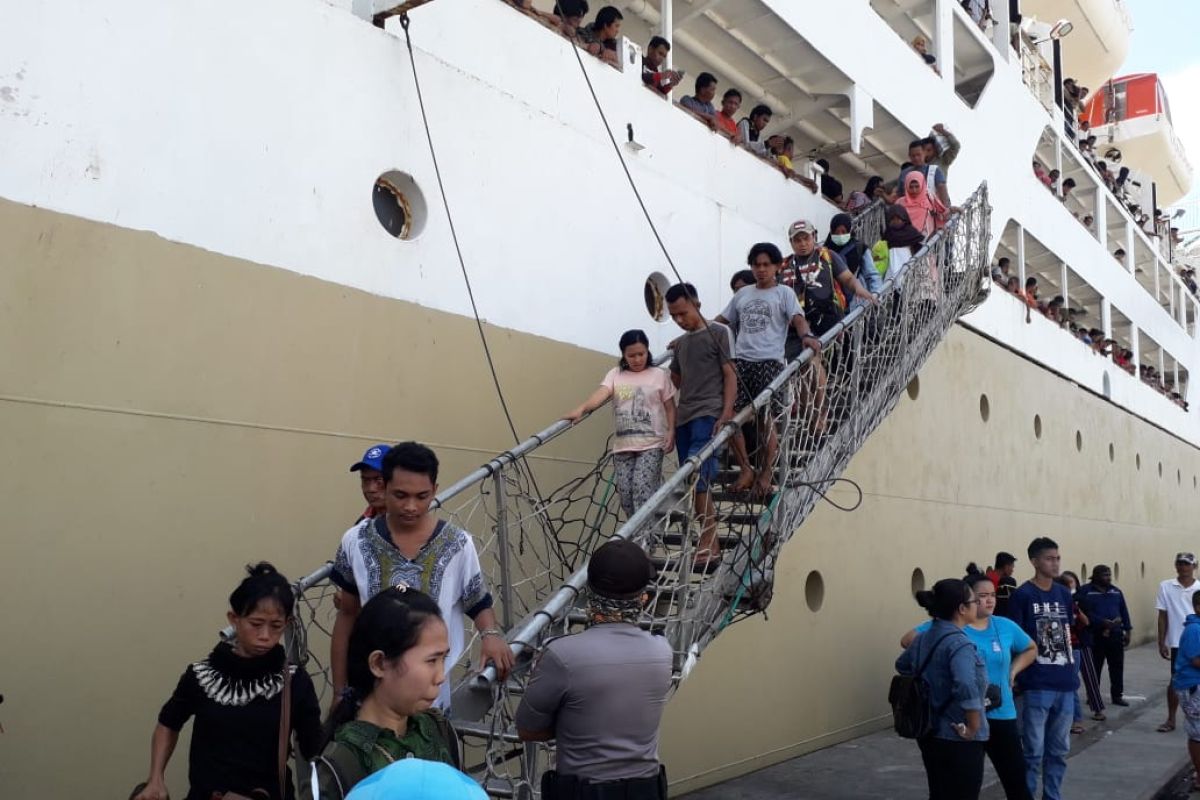 36 pengungsi Wamena asal Malut tiba di Ternate