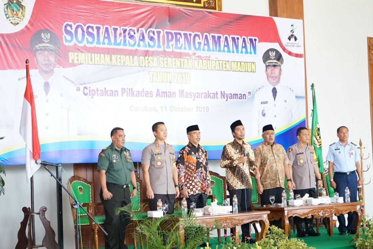 Bupati Madiun harapkan pilkades serentak berjalan aman