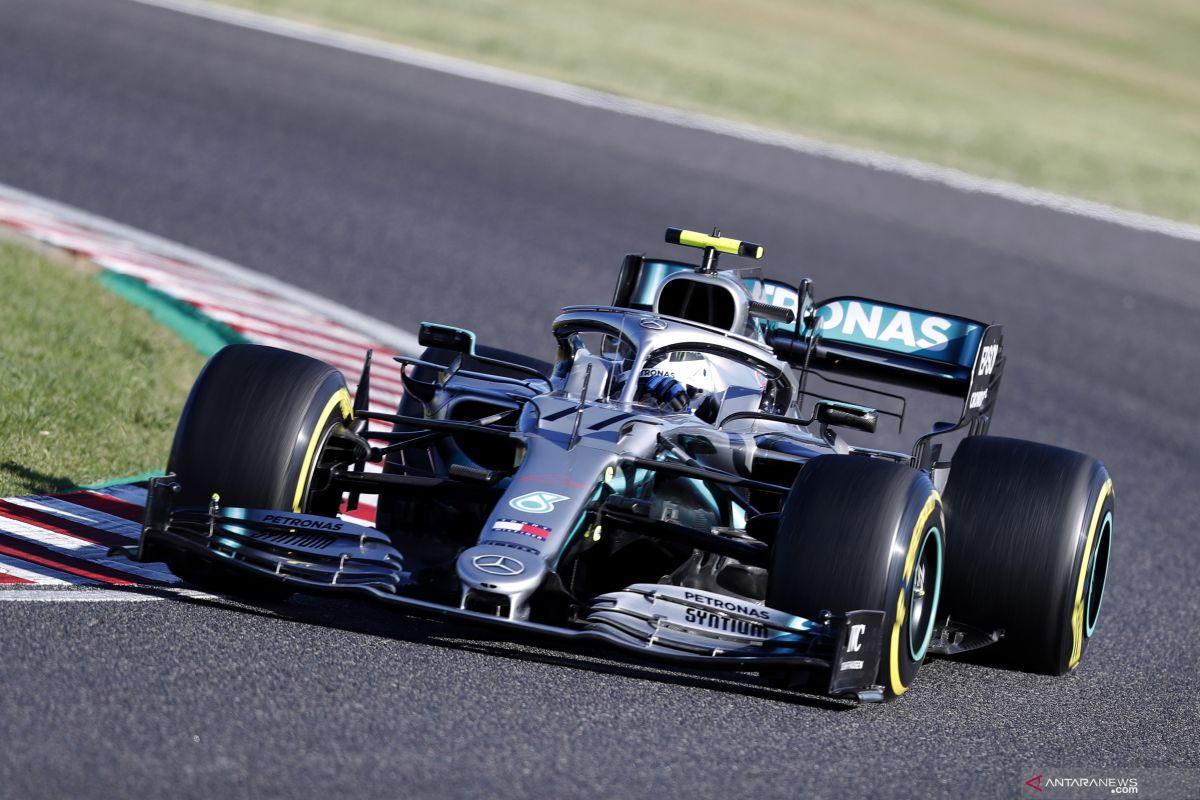 Hasil GP Jepang, Mercedes raih gelar ganda keenam kali beruntun