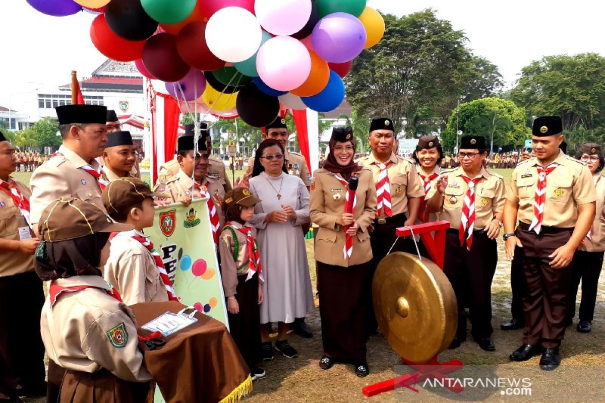 Libatkan Pramuka dalam pengentasan stunting di Kalteng