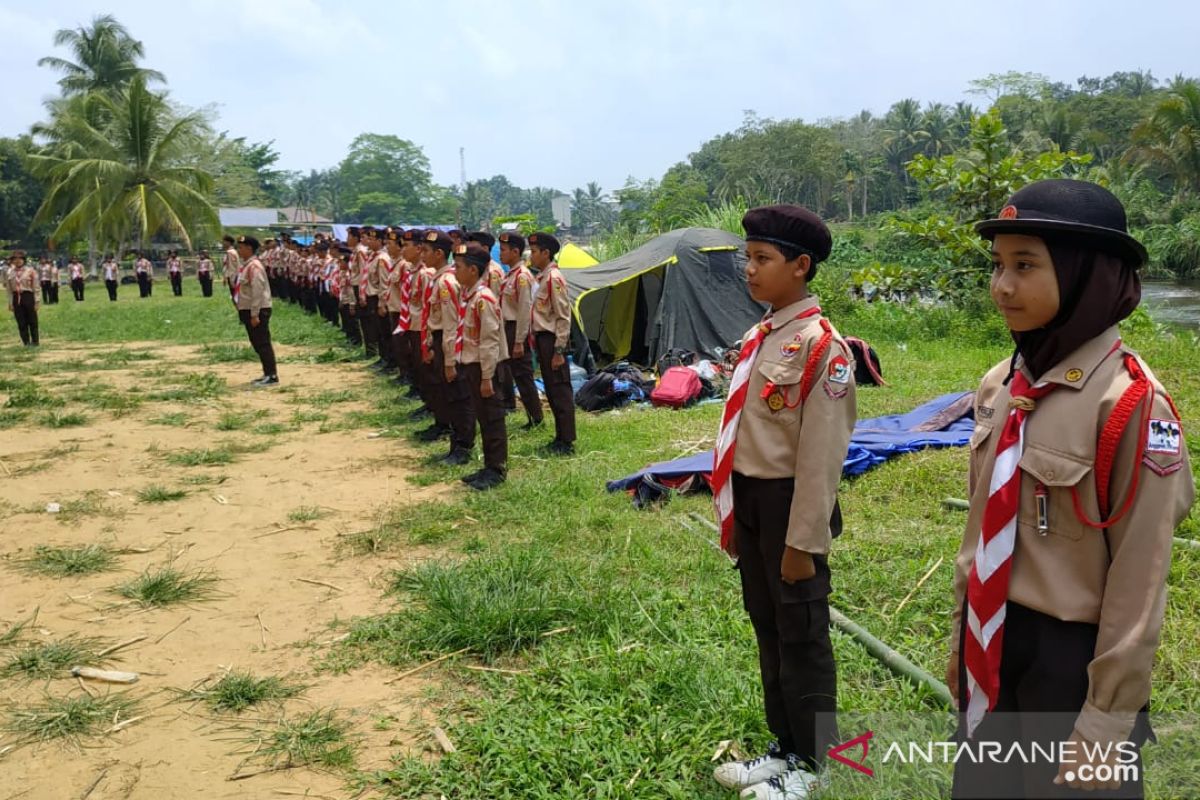 Perkemahan dan pelantikan bersama DKG HST kalsel