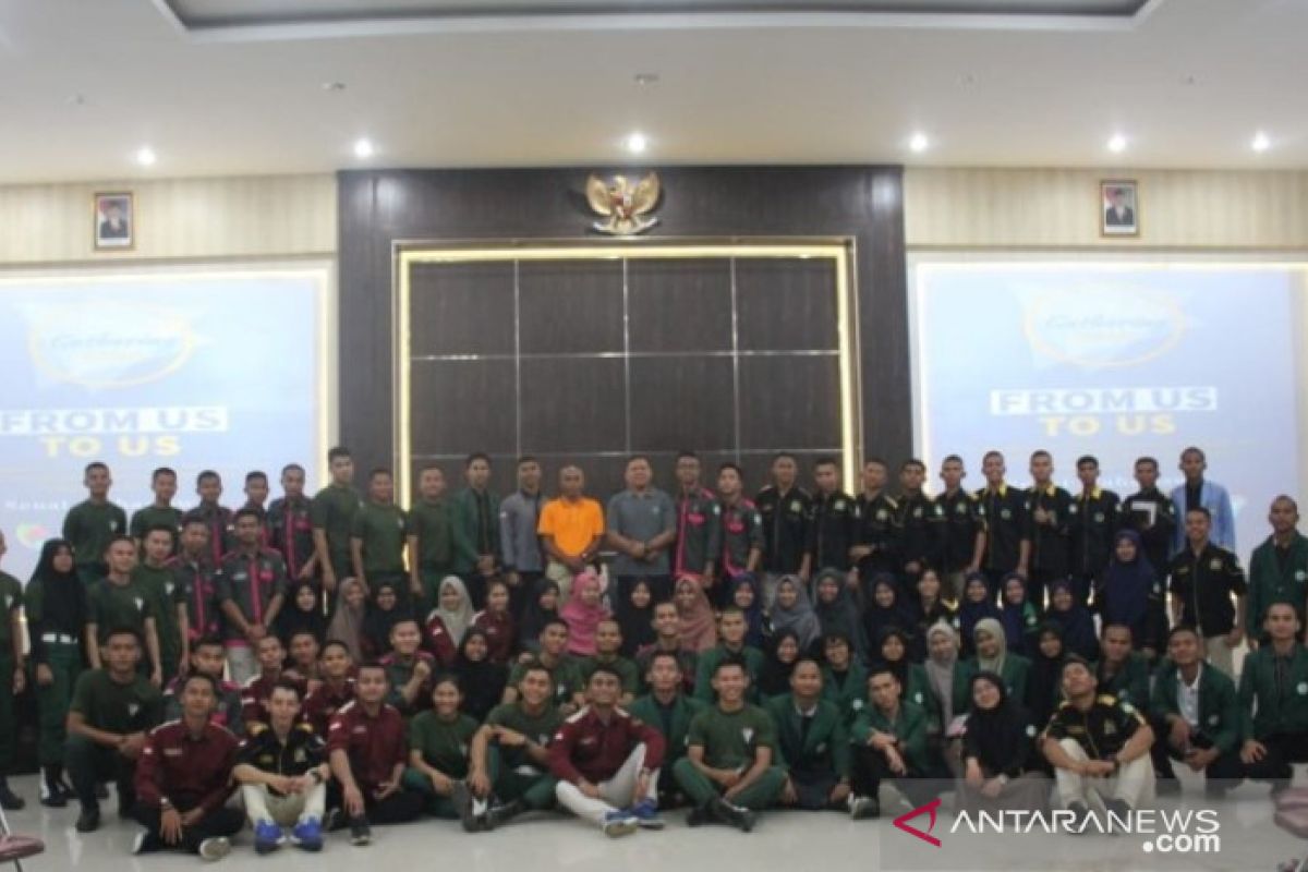 Gathering SEMA Polbangtan Medan dengan pelatih kedisiplinan