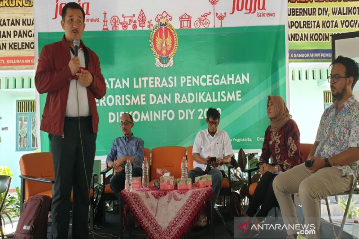 Masyarakat DIY diajak lakukan literasi digital cegah terorisme