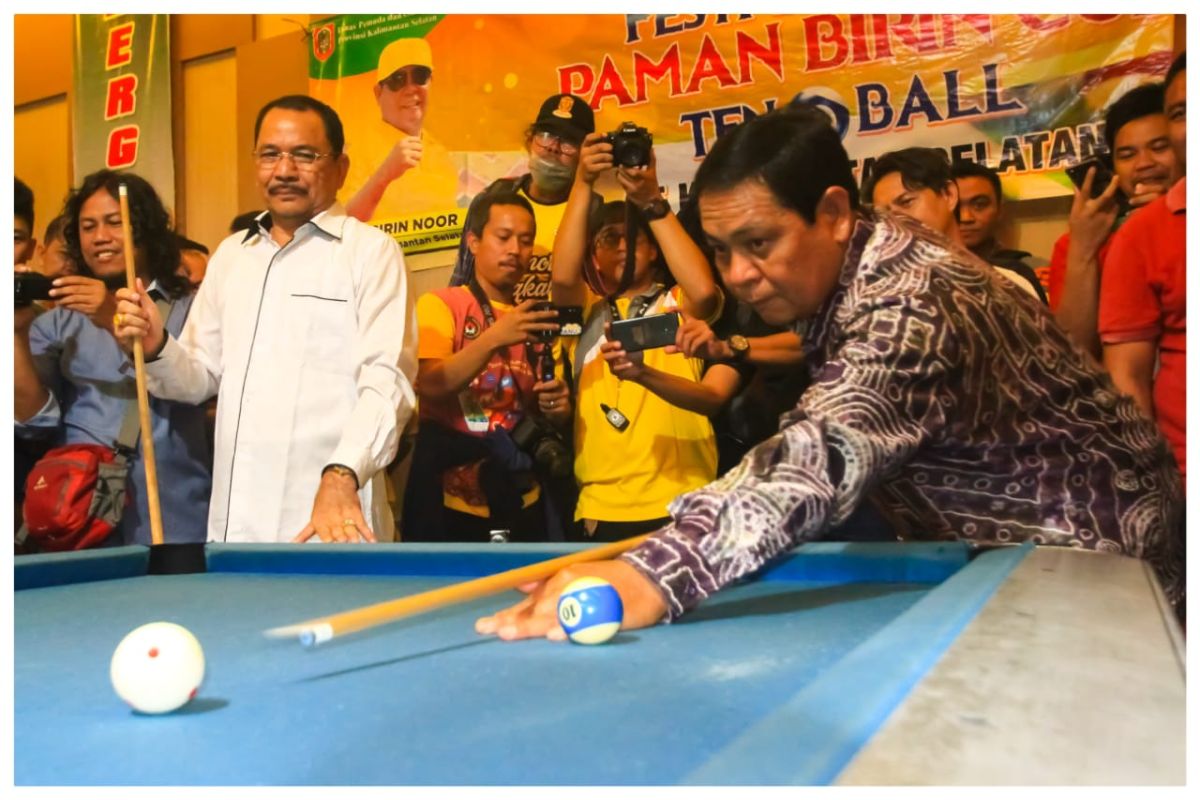 160 peserta ikuti Festival Biliar Paman Birin Cup 2019