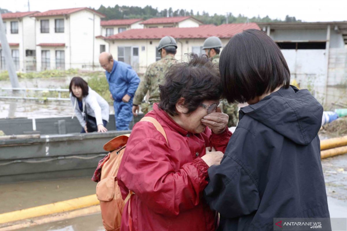 Korban tewas akibat topan di Jepang capai 58