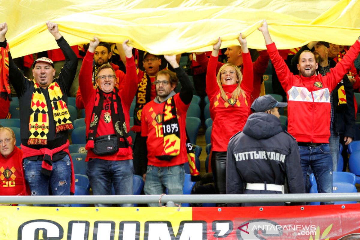 Belgia lolos didampingi Rusia, Skotlandia ke playoff