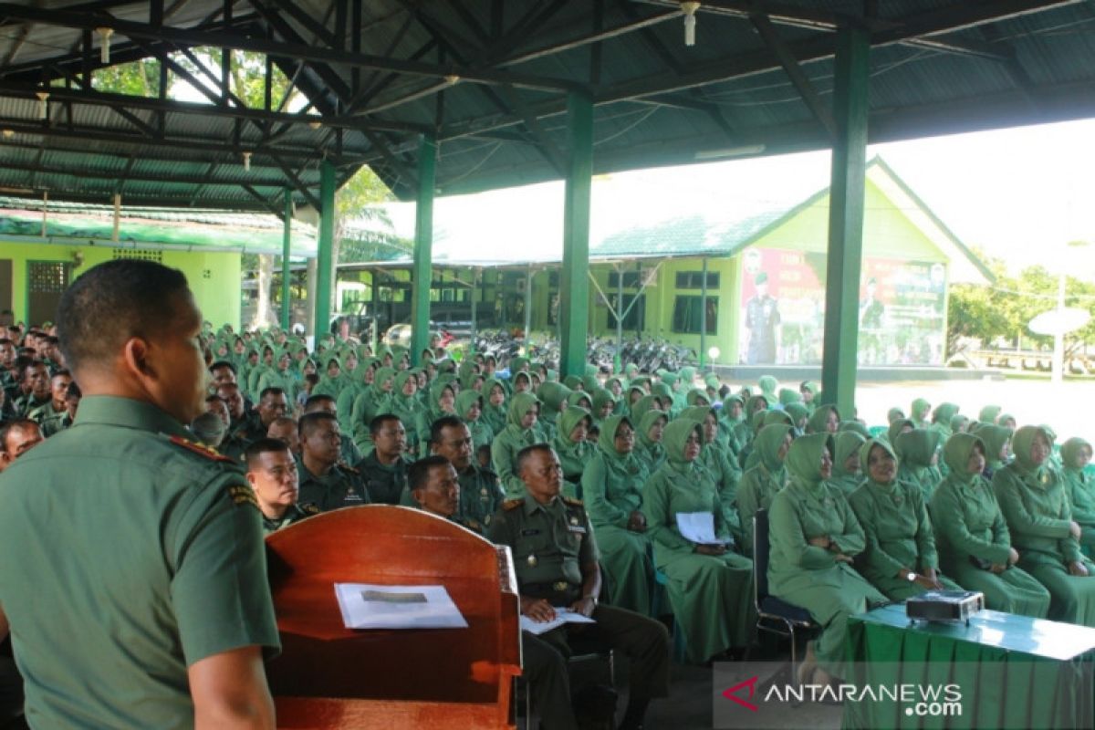 Dandim Nagan Raya imbau prajurit bijaksana gunakan  media sosial