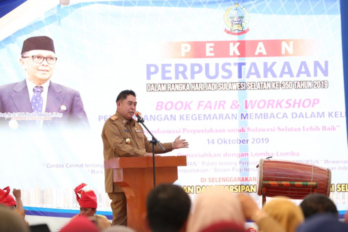 Pemprov Sulsel gelar Pekan Perpustakaan Daerah tingkatkan minat baca