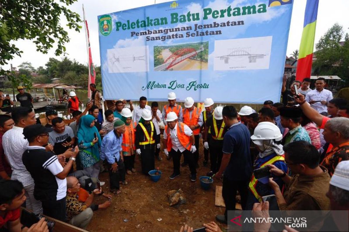 Jembatan Rp35 M Hubungkan Sangatta Utara dan Selatan