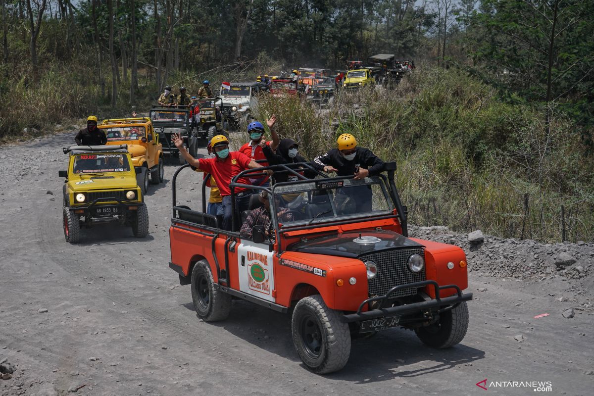 Dispar Sleman nyatakan wisata lereng Gunung Merapi masih aman dikunjungi