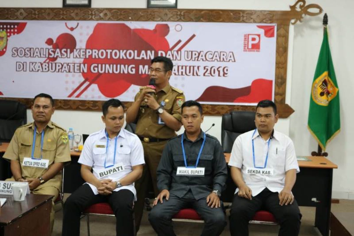 Bupati Gumas: Protokoler jadi penentu keberhasilan kegiatan bupati atau pejabat