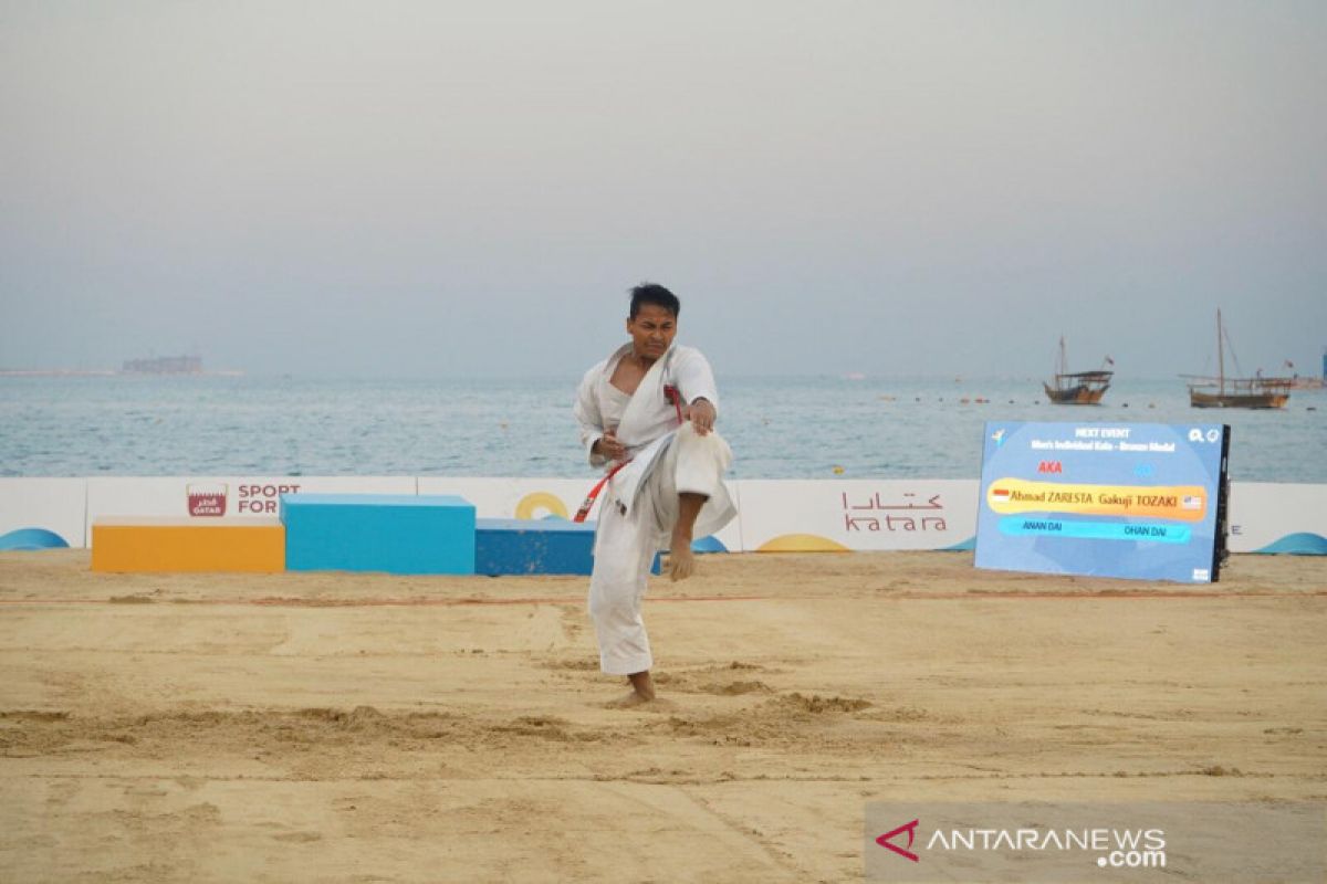 Zigi Zaresta gagal raih medali di World Beach Games 2019