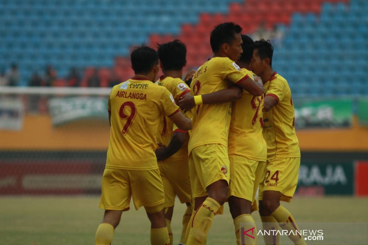 Tim Sriwijaya FC antisipasi asap jelang laga terakhir lawan Aceh Babel United