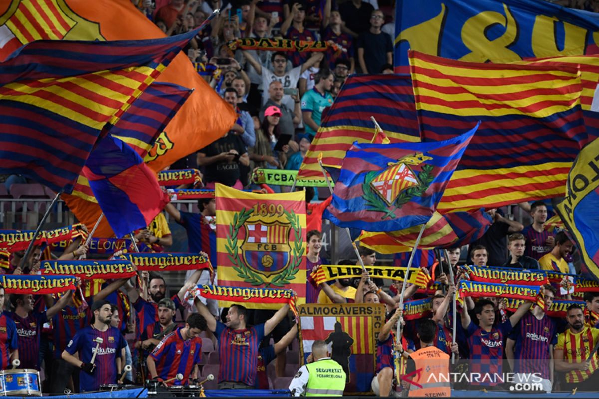 Federasi Sepak Bola Katalan hentikan semua pertandingan di wilayahnya