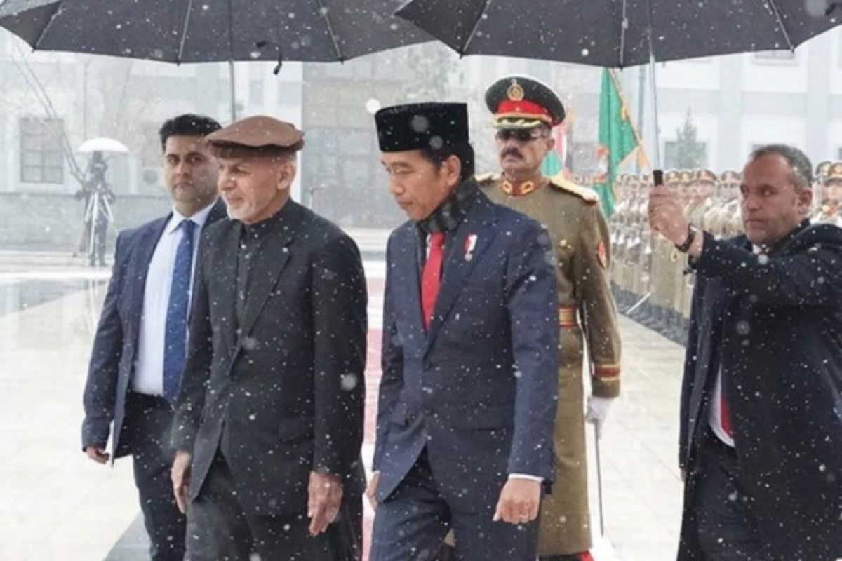 Kunjungan Jokowi ke Afghanistan tunjukkan komitmen RI bagi perdamaian