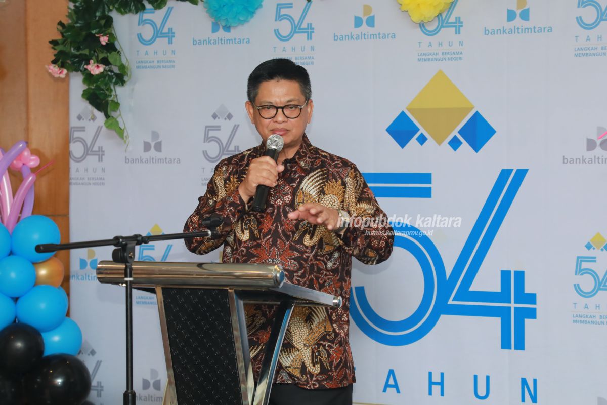 Hadiri HUT ke-54 Bank Kaltim-tara, Irianto Berikan Masukan