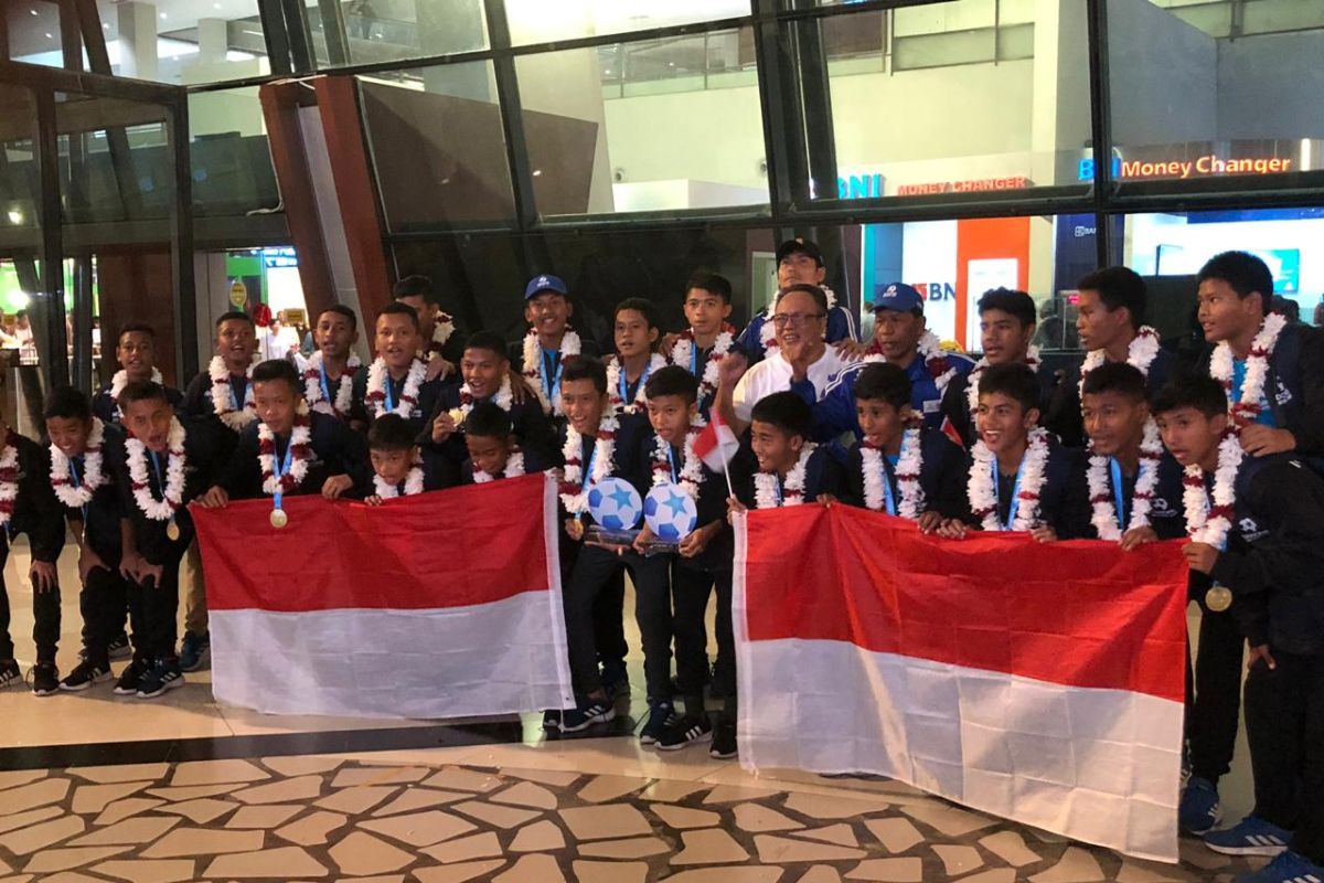 Timnas Indonesia U-12  posisi keempat Piala Dunia Danone 2019